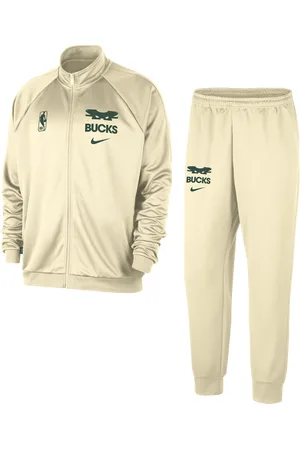 Nike Fato de treino NBA Milwaukee Bucks Club Courtside para homem