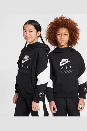 Nike Hoodie pullover de lã cardada Air Júnior