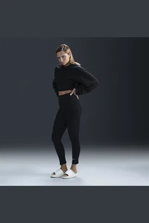 Nike Leggings caneladas a 7/8 de cintura subida Sportswear Classic para mulher