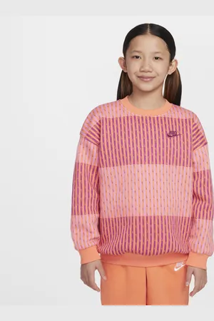Nike Sweatshirt folgada Sportswear Club Fleece Júnior (Rapariga)
