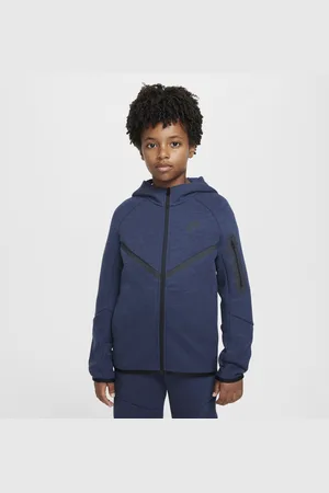 Nike Hoodie com fecho completo Sportswear Tech Fleece Júnior