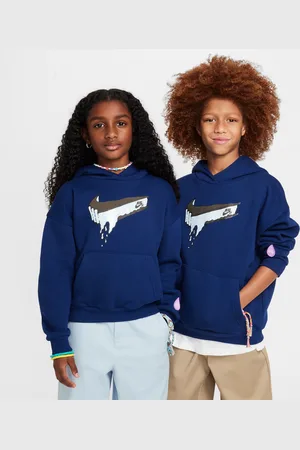 Nike Hoodie pullover de skateboard folgado SB Easy-On Júnior