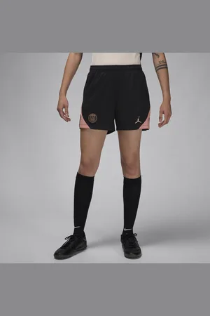 Jordan Calções de futebol de malha Dri-FIT do terceiro equipamento Strike Paris Saint-Germain para mulher