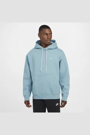Nike Hoodie pullover de lã cardada Solo Swoosh para homem