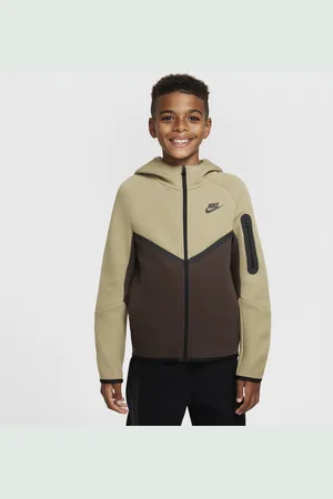 Nike Hoodie com fecho completo Sportswear Tech Fleece Júnior