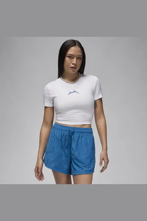 Jordan T-shirt recortada estreita para mulher