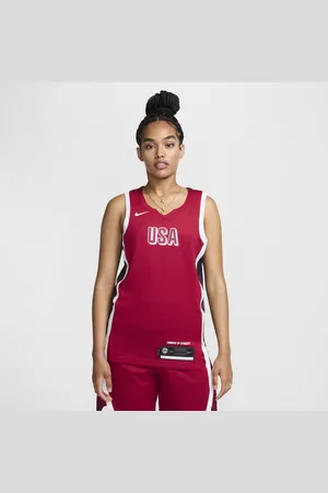 Nike Camisola de basquetebol USAB Limited Road para mulher