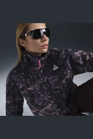 Nike Casaco de lã cardada resistente ao vento com fecho completo Therma-FIT ADV ACG "Canwell Glacier" para mulher