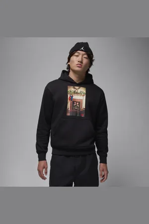 Jordan Hoodie pullover de lã cardada Jumpman "Chimney" para homem