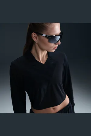 Nike Camisola de manga comprida recortada Sportswear para mulher
