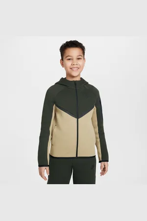 Nike Hoodie com fecho completo Sportswear Tech Fleece Júnior