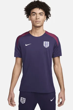 Nike Camisola de futebol de malha de manga curta Dri-FIT Strike Inglaterra para homem