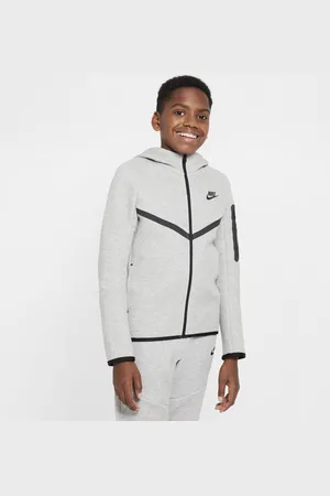 Nike Hoodie com fecho completo Sportswear Tech Fleece Júnior