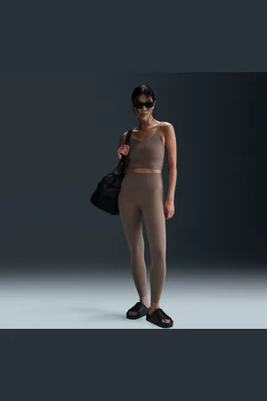 Nike Leggings a 7/8 de cintura subida e suporte ligeiro Zenvy para mulher