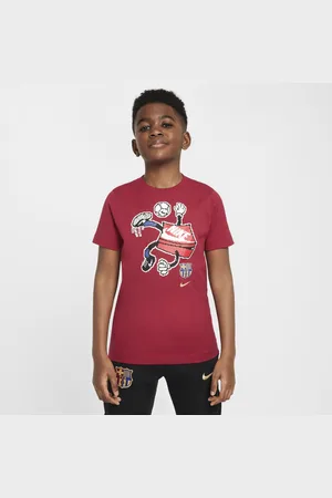 Nike T-shirt de futebol FC Barcelona Júnior
