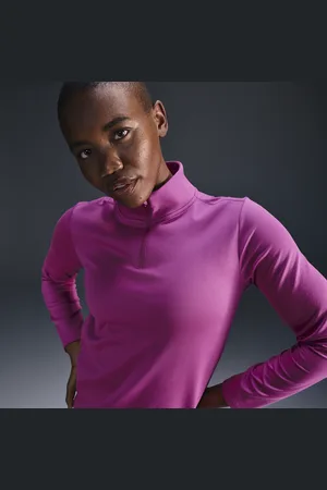 Nike Camisola de manga comprida com fecho até meio Therma-FIT One para mulher