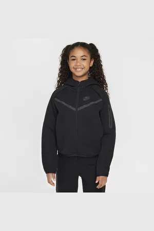 Nike Hoodie com fecho completo Sportswear Tech Fleece para rapariga