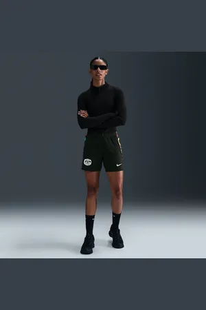 Nike Calções de futebol de réplica Dri-FIT do equipamento alternativo Stadium Austrália 2025/26 para mulher