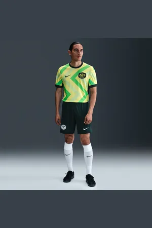 Nike Calções de futebol de réplica Dri-FIT do equipamento principal Stadium Austrália 2025/26 para homem