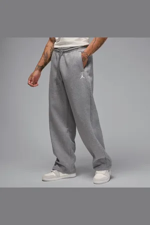 Jordan Calças folgadas de bainha aberta Brooklyn Fleece para homem