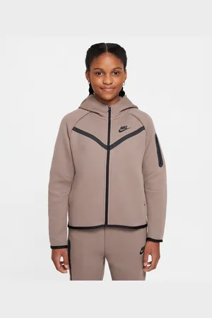 Nike Hoodie com fecho completo Sportswear Tech Fleece para rapariga