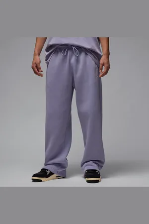 Jordan Calças folgadas de bainha aberta Brooklyn Fleece para homem