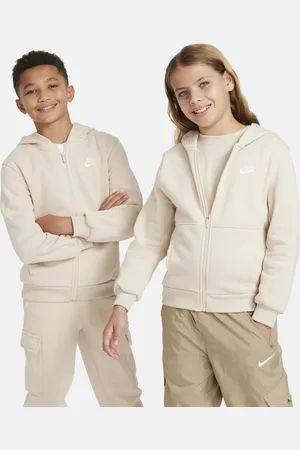 Nike Hoodie com fecho completo Sportswear Club Fleece Júnior