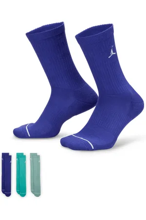 Jordan Meias de cano médio Everyday (3 pares)