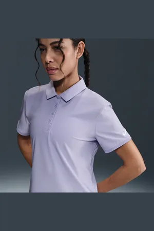 Nike Polo de golfe de manga curta Dri-FIT Victory para mulher