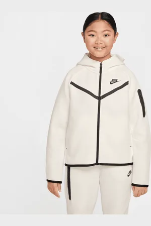 Nike Hoodie com fecho completo Sportswear Tech Fleece para rapariga