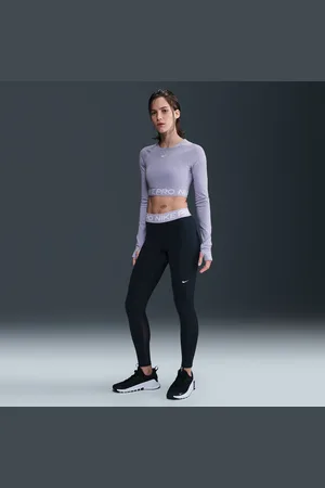Nike Leggings de cintura normal com painéis de malha Pro para mulher