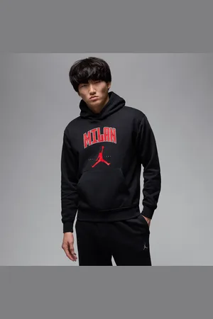 Jordan Hoodie pullover de lã cardada Milan para homem