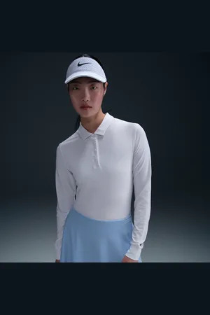 Nike Polo de manga comprida Dri-FIT Victory para mulher
