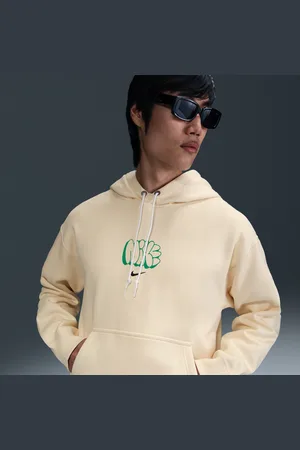 Nike Hoodie de lã cardada Solo Swoosh para homem