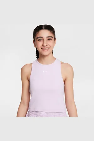 Nike Camisola sem mangas canelada Sportswear para rapariga