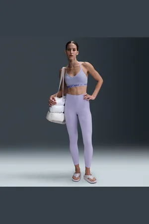 Nike Leggings a 7/8 de cintura subida e suporte ligeiro Zenvy para mulher