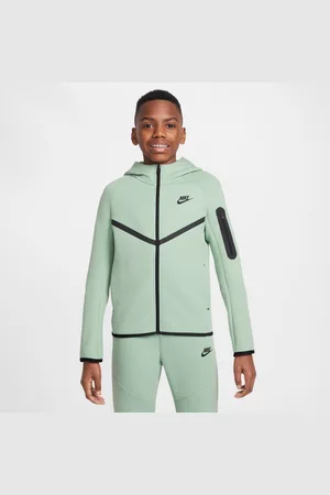 Nike Hoodie com fecho completo Sportswear Tech Fleece Júnior