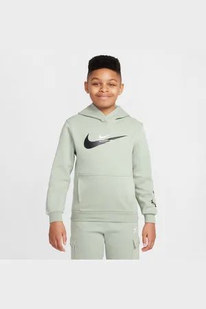 Nike Hoodie pullover de lã cardada Sportswear Júnior