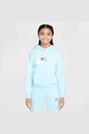 Nike Hoodie pullover de lã cardada Sportswear Júnior