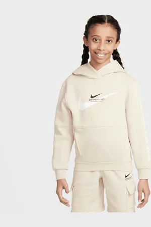 Nike Hoodie pullover de lã cardada Sportswear Júnior