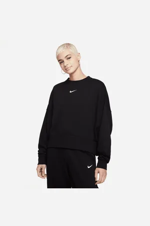 Nike Sweatshirt de lã cardada folgada Sportswear Collection Essentials para mulher