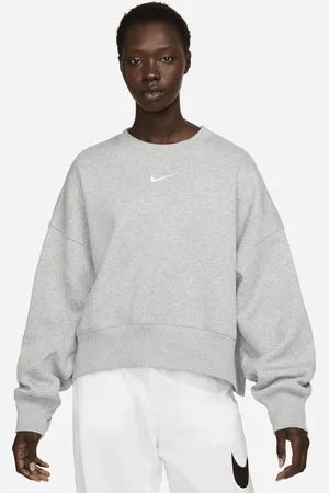 Nike Sweatshirt de gola redonda extremamente folgada Sportswear Phoenix Fleece para mulher