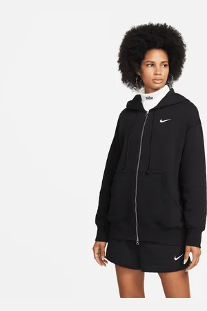Nike Hoodie folgado com fecho completo Sportswear Phoenix Fleece para mulher