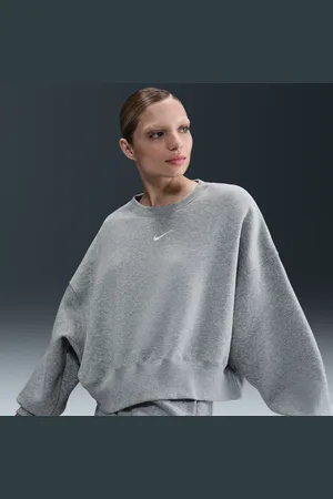 Nike Sweatshirt de gola redonda extremamente folgada Sportswear Phoenix Fleece para mulher