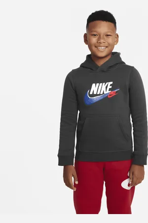 Nike Hoodie pullover de lã cardada Sportswear Standard Issue Júnior (Rapaz)