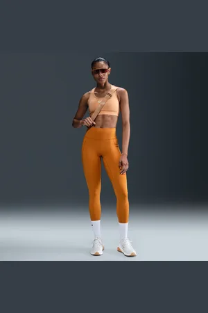 Nike Leggings a todo o comprimento de cintura subida e suporte médio com bolsos Universa para mulher