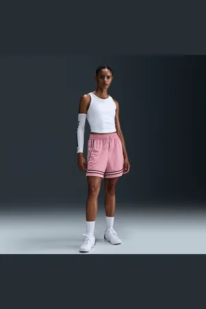 Nike Calções de basquetebol de 13 cm Dri-FIT Crossover para mulher
