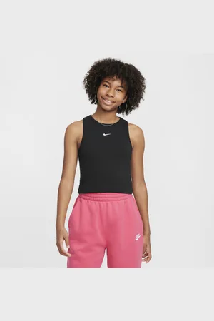 Nike Camisola sem mangas canelada Sportswear para rapariga