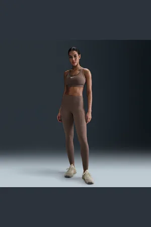 Nike Leggings a todo o comprimento de cintura subida e suporte firme com bolsos Go para mulher