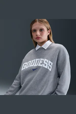 Nike Sweatshirt de gola redonda folgada Sportswear Phoenix Fleece para mulher